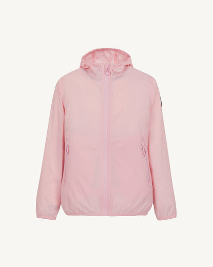 Imperméable enfant paquetable Rose pêche Arran