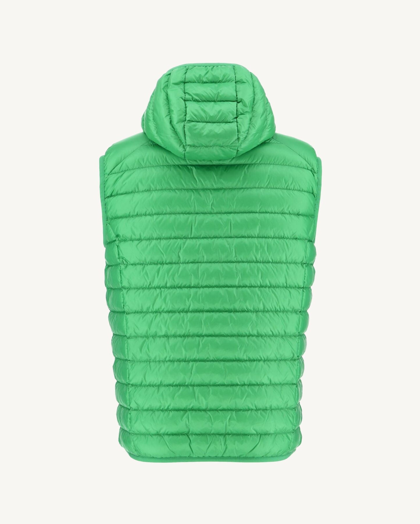 Doudoune sans manches à capuche Vert Pat