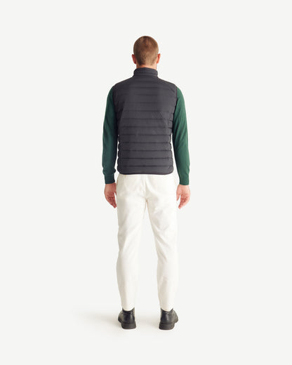 Doudoune sans manches stretch Noir Arafo