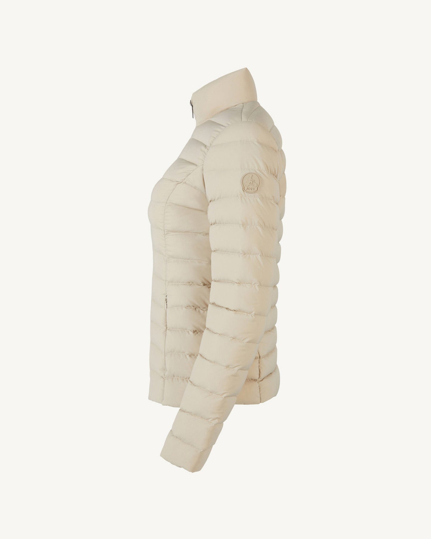Doudoune stretch légère Beige Maia