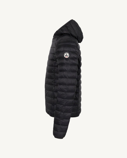 Doudoune légère à capuche Noir Nico