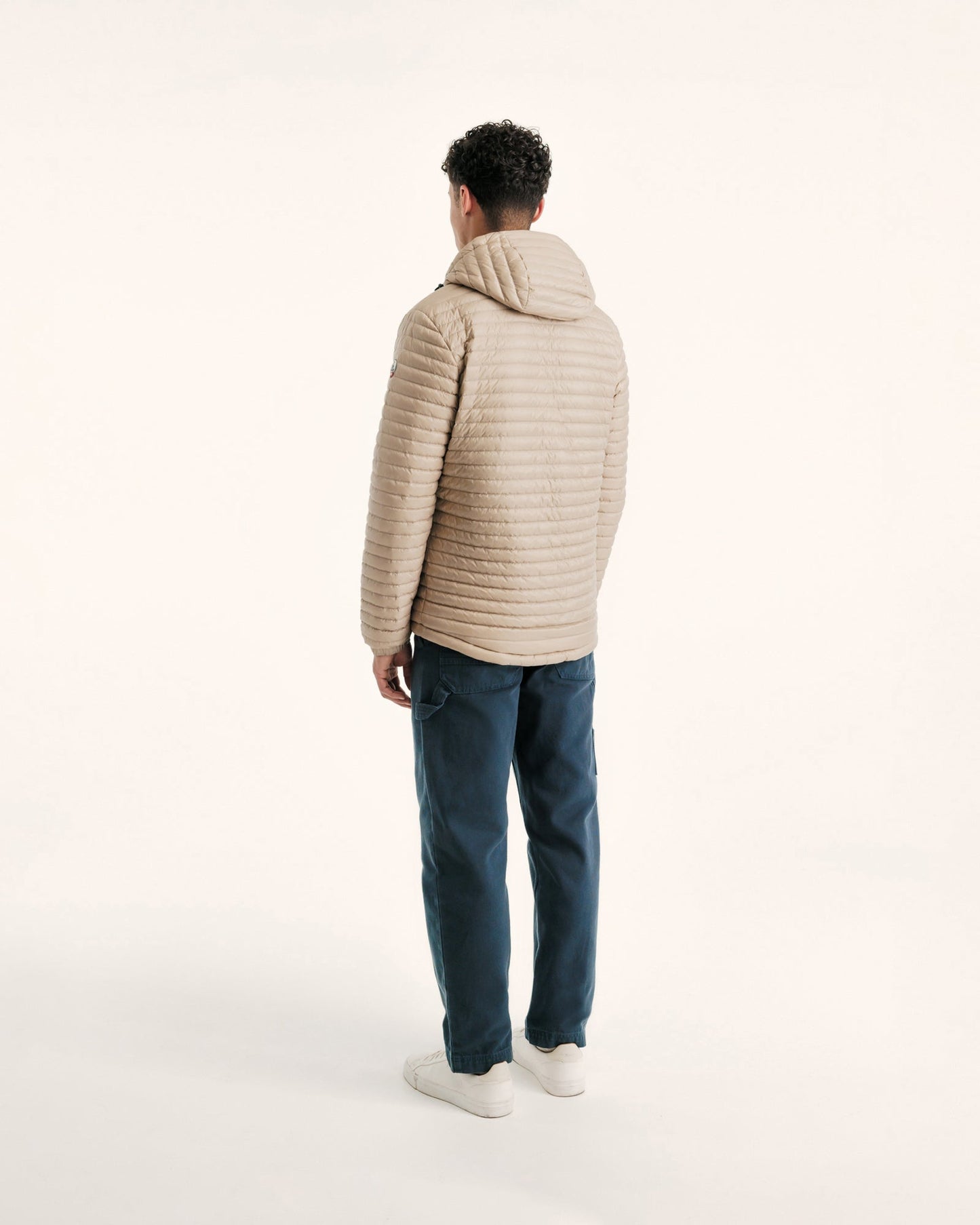 Doudoune ultralégère réversibles Marine/Beige Chicago 2.0