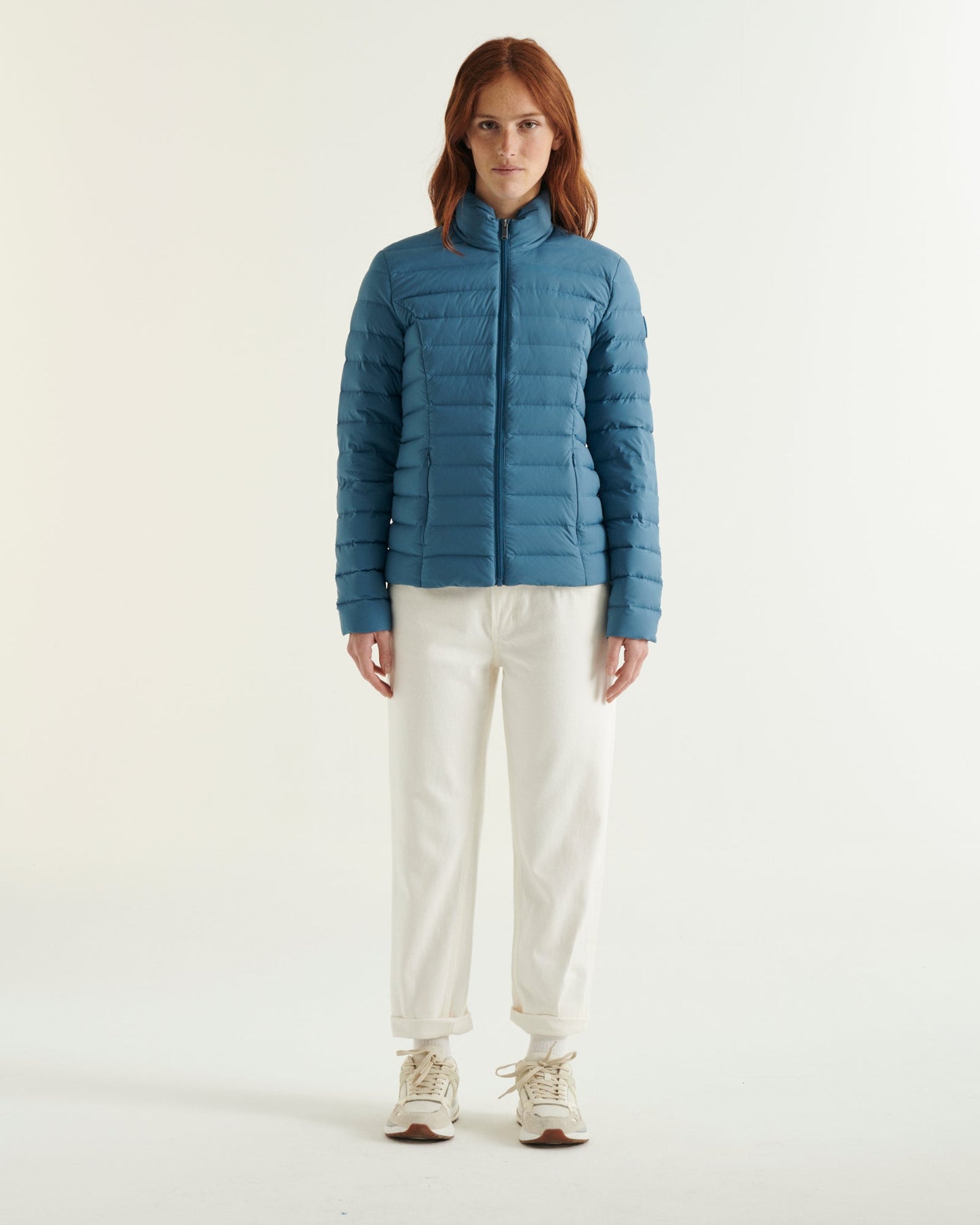 Doudoune stretch légère Bleu jeans Maia
