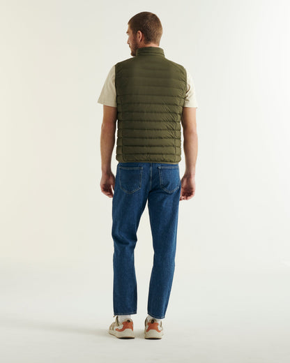 Doudoune sans manches stretch Army Arafo