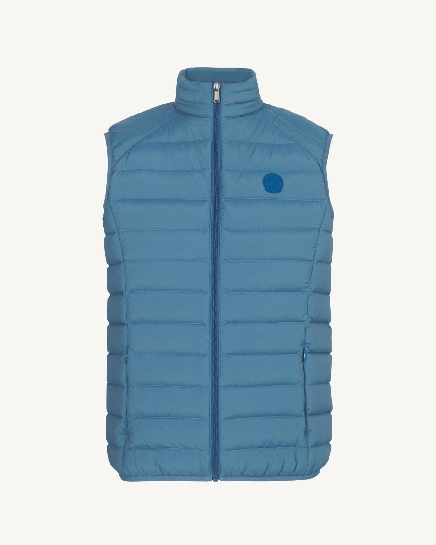 Doudoune sans manches stretch Bleu jeans Arafo