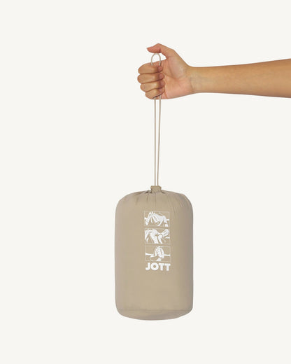 Doudoune sans manches stretch Beige Arafo