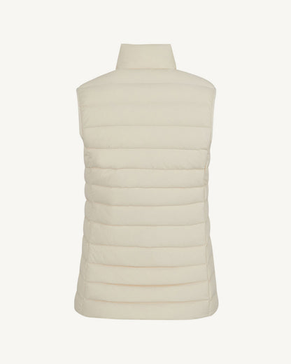 Doudoune sans manches stretch Argile Grenada