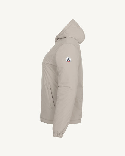 Doudoune réversible à capuche Ultralight Beige/Argile Bangkok 2.0